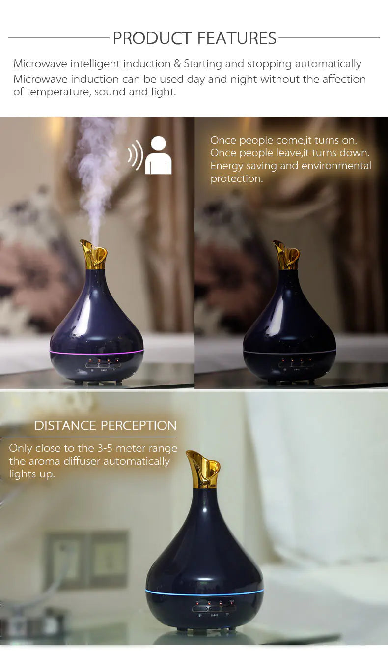 Smart Aromatherapy Diffuser and Humidifier Vase